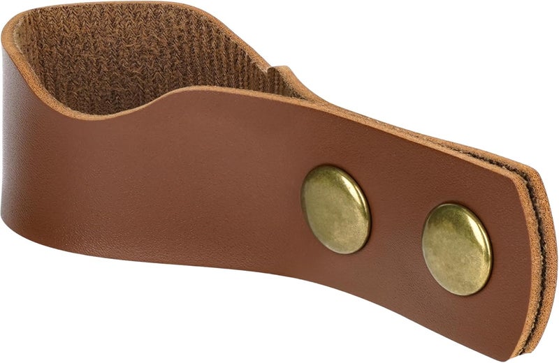 Linkidea Vegan Leather Tobacco Pipe Holder, Tobacco Pipe Stand Holder Rack, Portable Pipe Stand for Single Tobacco Pipe (Brown) - Image 3